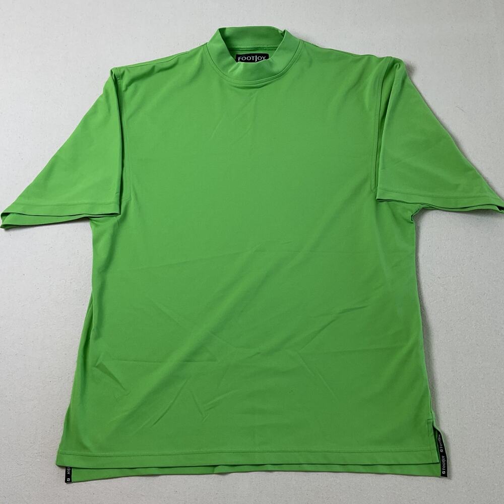 FootJoy Short Sleeve Mens Size M Green Golf Classic T Shirt